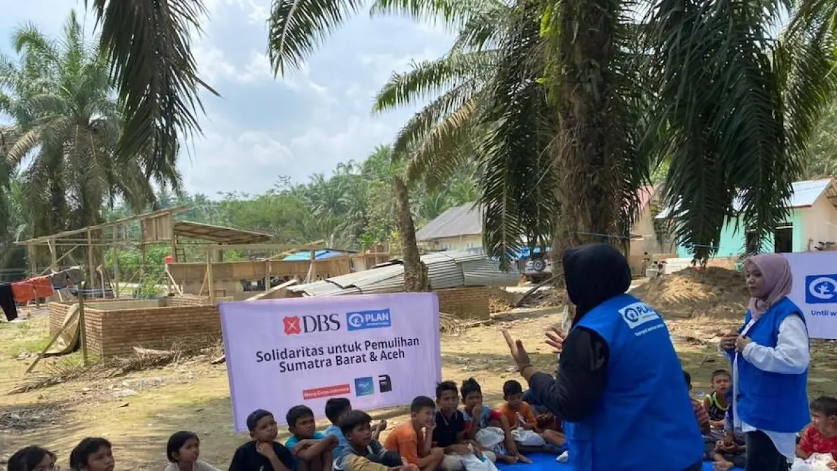 Program Sumatra Disaster Relief yang dijalankan Bank DBS Indonesia melalui DBS Foundation bersama Plan Indonesia, Mercy Corps Indonesia, Nazava, Adena Coffee.