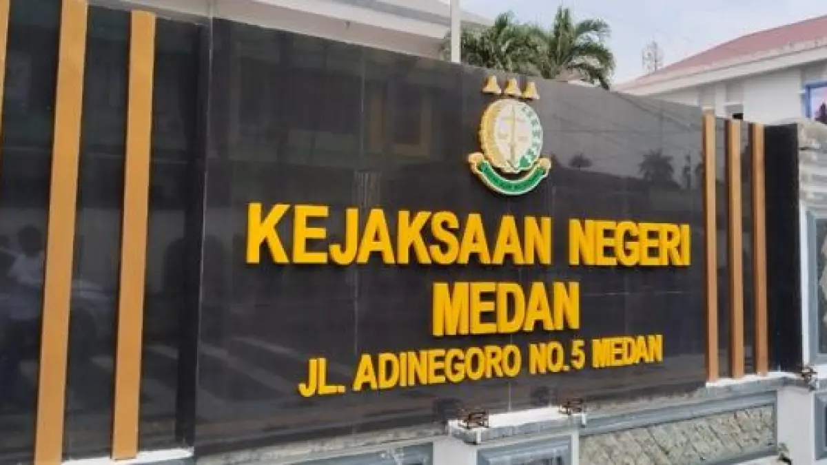 Gedung Kejari Medan di Jalan Adinegoro, Medan.
(Dok: Gusman/ Sumut Pos)

