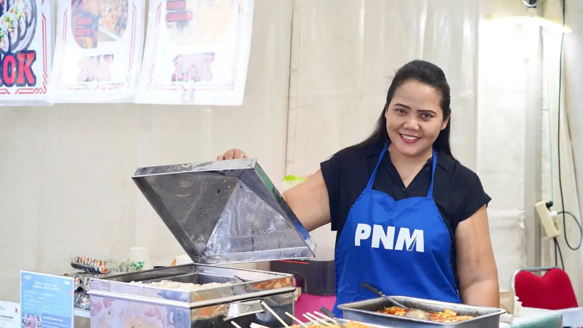 Nasabah PNM Mekaar, Iin Sutiyani. (Dok: PNM)
