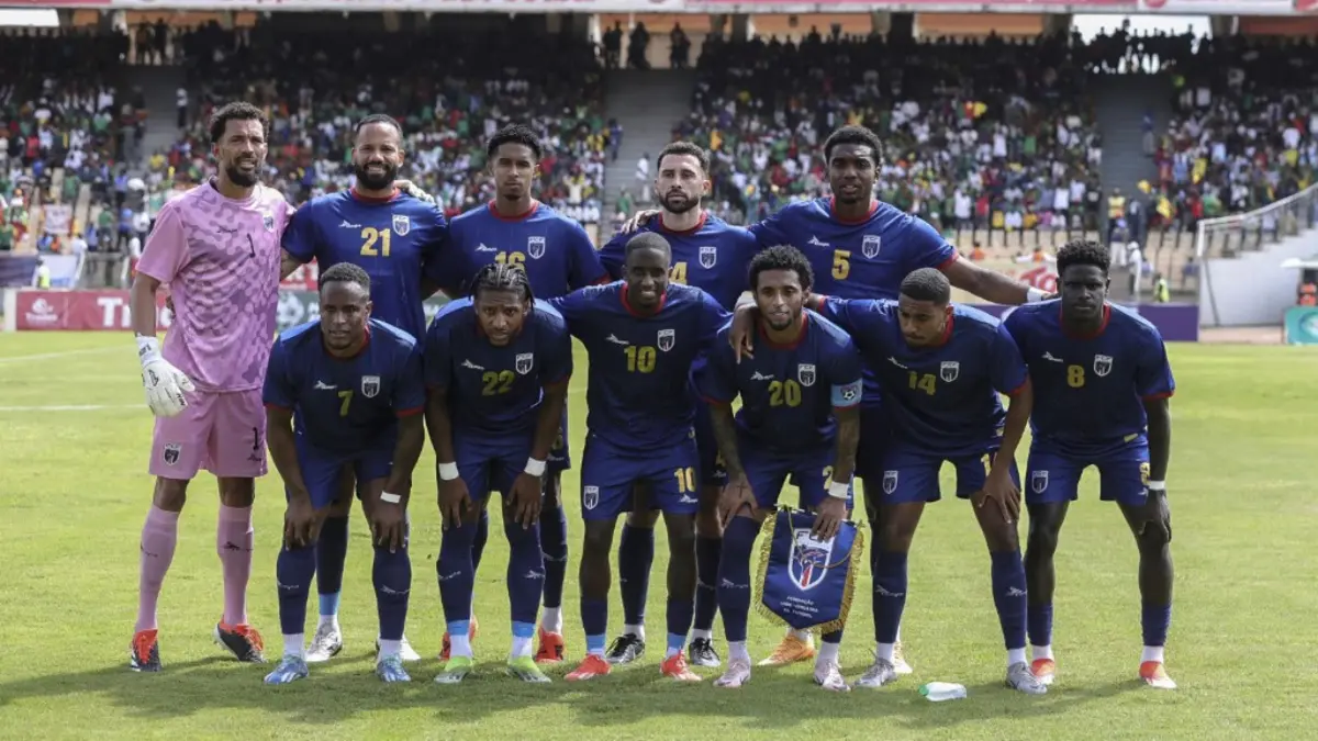 Para pemain Timnas Tanjung Verde di Piala Dunia 2026.(liputan6)