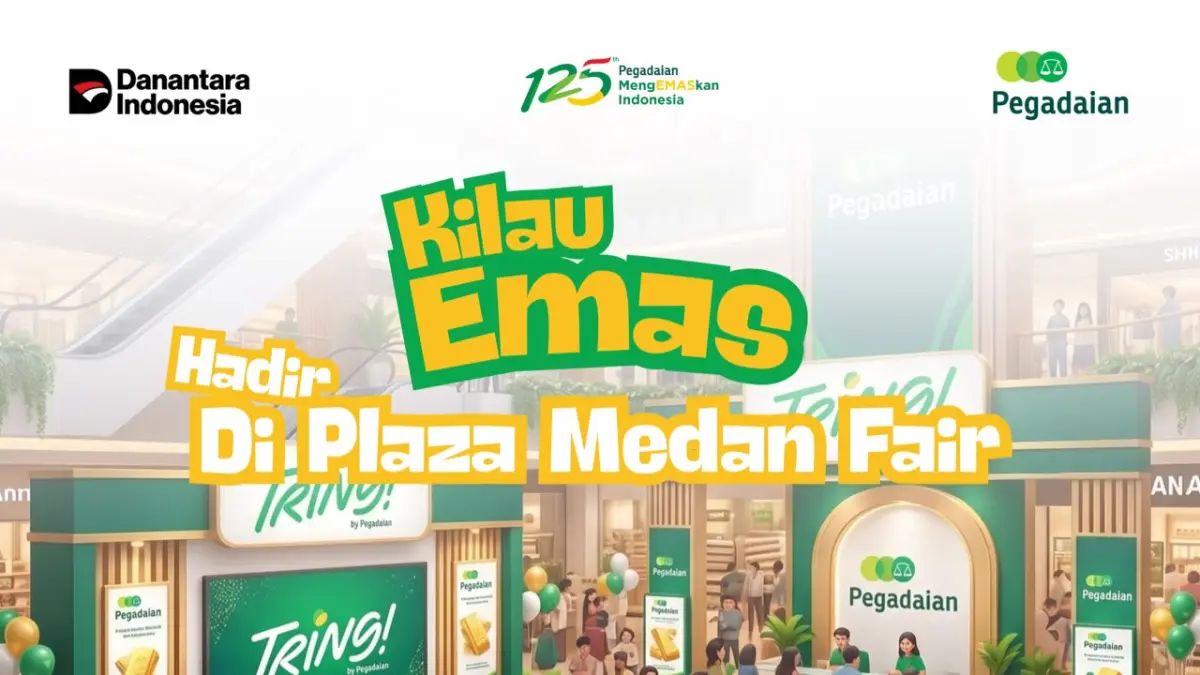 Bazar Emas Pegadaian. (Dok: Pegadaian)