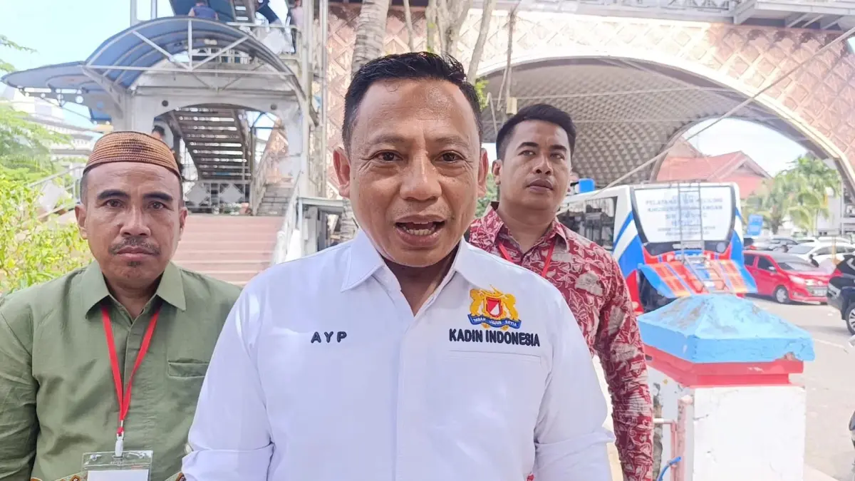 Waketum Kadin Indonesia Andi Yuslim Patawari mengapresiasi pesan Presiden Prabowo pada PENAS Petani dan Nelayan tentang pentingnya peran petani dan nelayan. (Foto : Kementan)