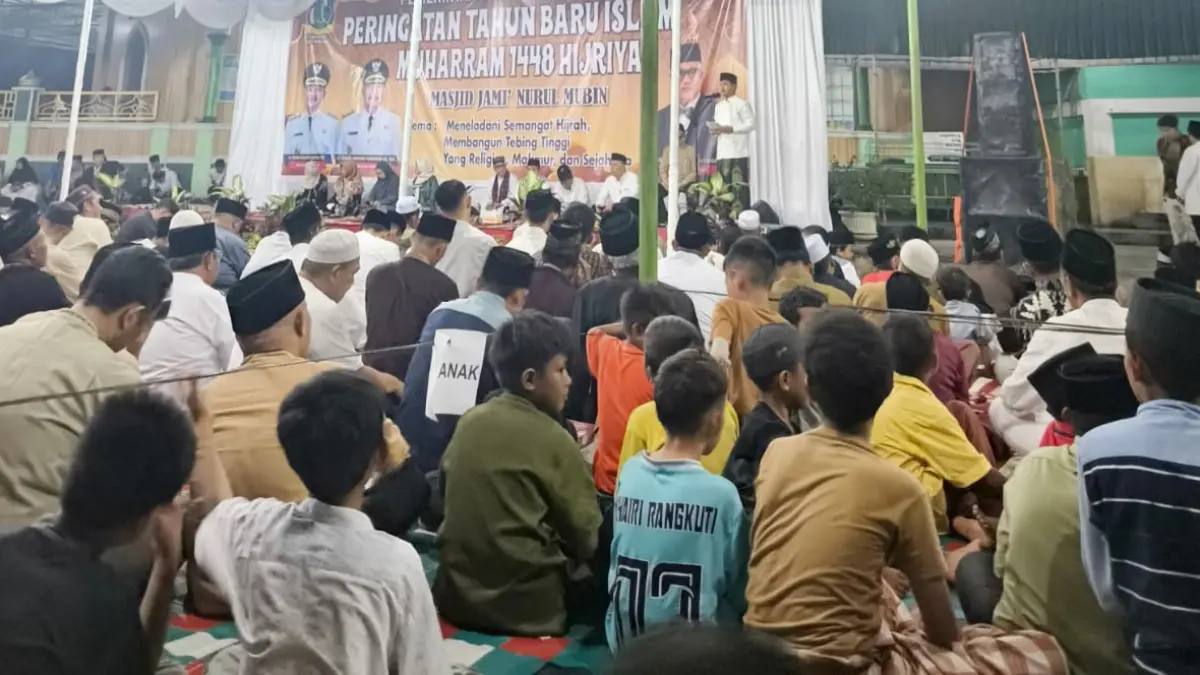 PADAT: Jamaah memadati Masjid Jami