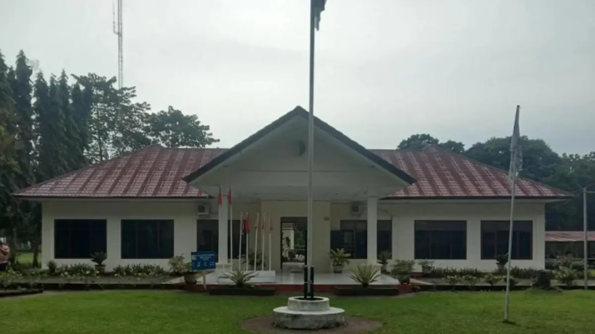Kantor Kebun Sei Putih PTPN-IV Regional I yang berada di Kecamatan Galang, Kabupaten Deliserdang.(Batara/Sumut Pos)