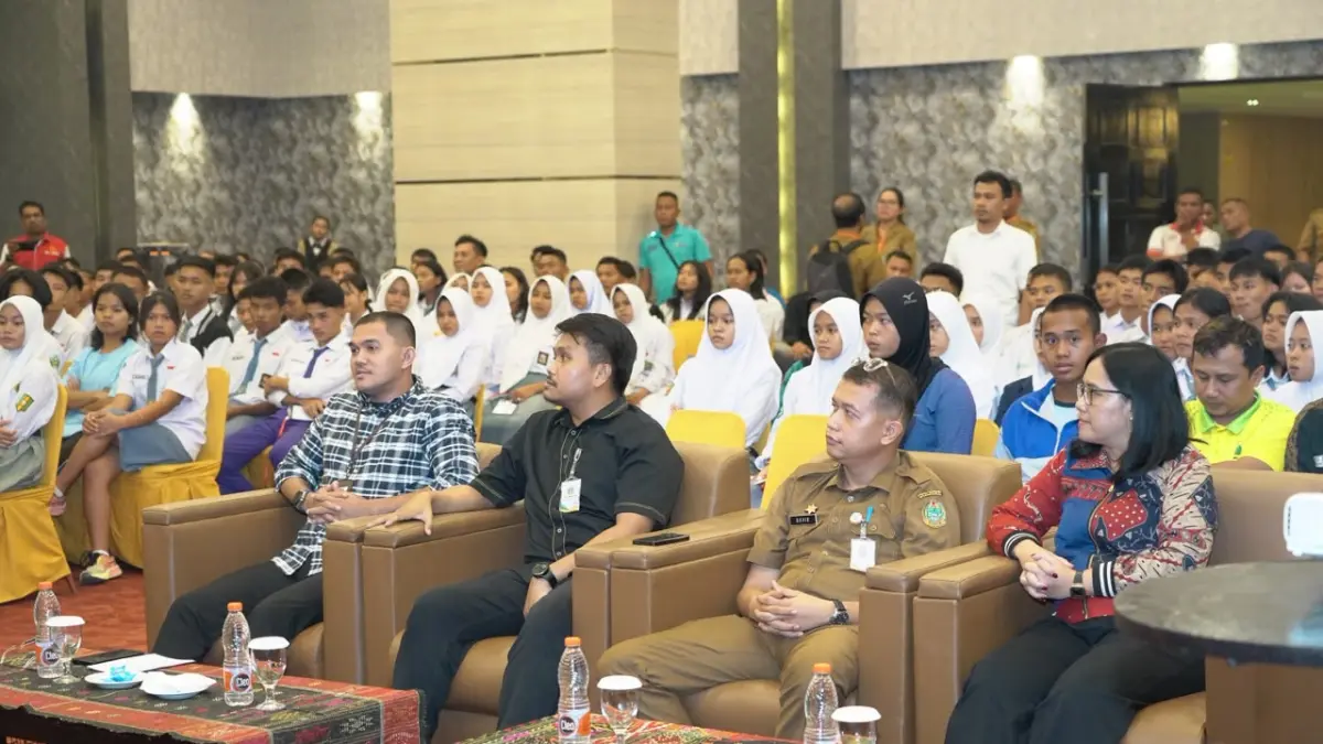 O2SN: Kepala Dinas Pendidikan Provinsi Sumatera Utara, Alexander Sinulingga, secara resmi membuka Seleksi Olimpiade Olahraga Siswa Nasional (O2SN) jenjang SMA/SMK Tingkat Provinsi Sumatera Utara Tahun 2026 yang berlangsung di Hotel Grand Antares, Medan, Selasa (30/6/2026).(Dok : Dinas Pendidikan Sumut)