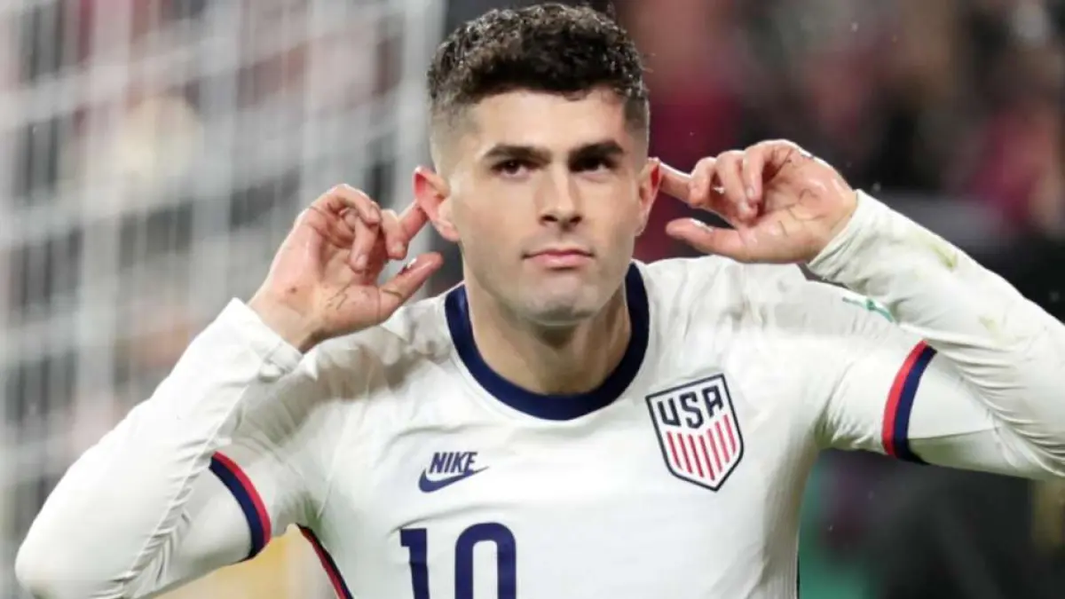  Christian Pulisic, pemain Timnas Amerika Serikat. (tokopedia)