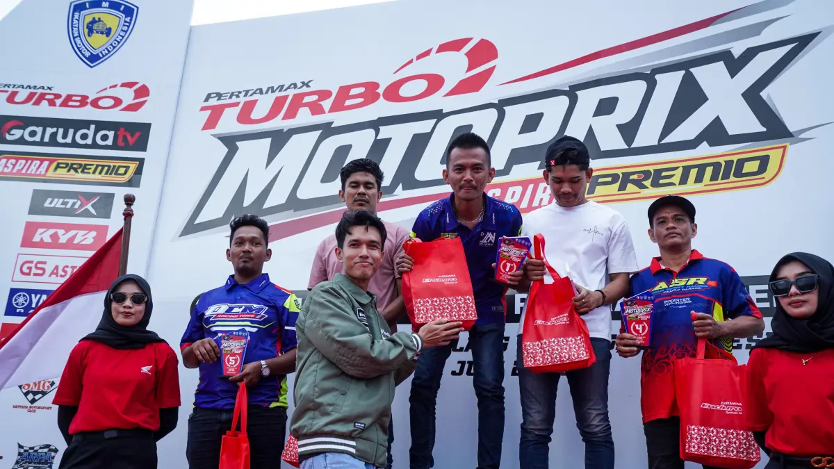 Pertamina Dukung MotoPrix Sumatera Putaran 4, Pertamax Turbo Jadi Andalan Performa Pembalap.