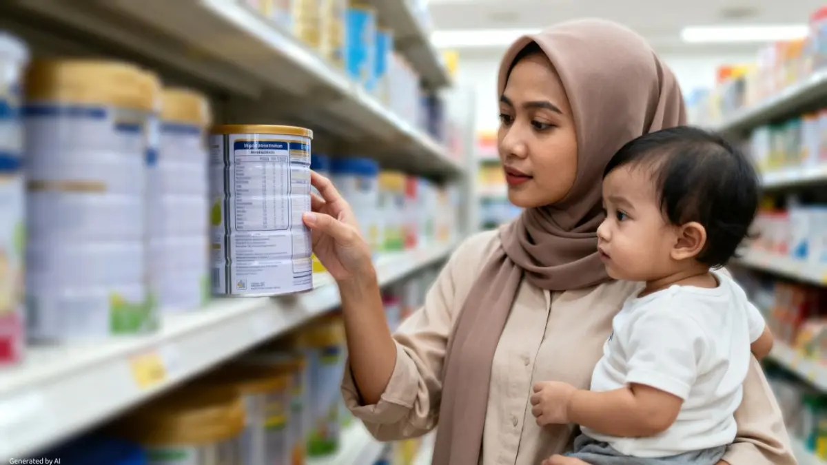 Sebelum Memilih Nutrisi Anak, Cek Komposisi Produk Selain Informasi Nilai Gizi.