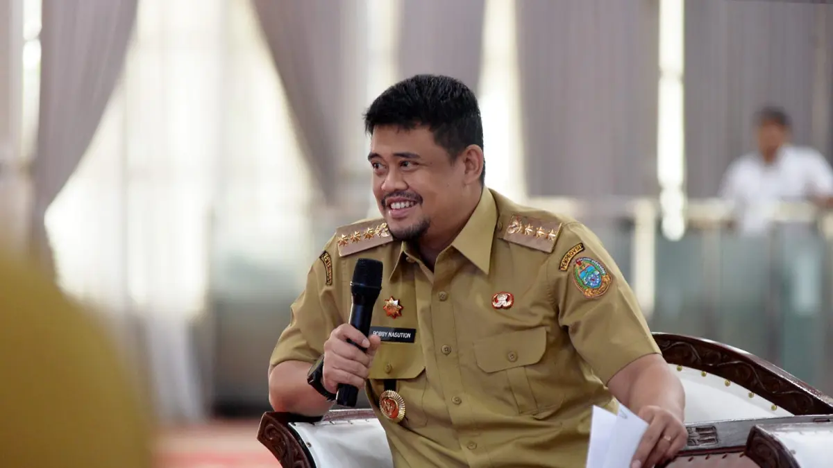 Gubernur Sumatera Utara, Muhammad Bobby Afif Nasution.(Dok : Kominfo Sumut)