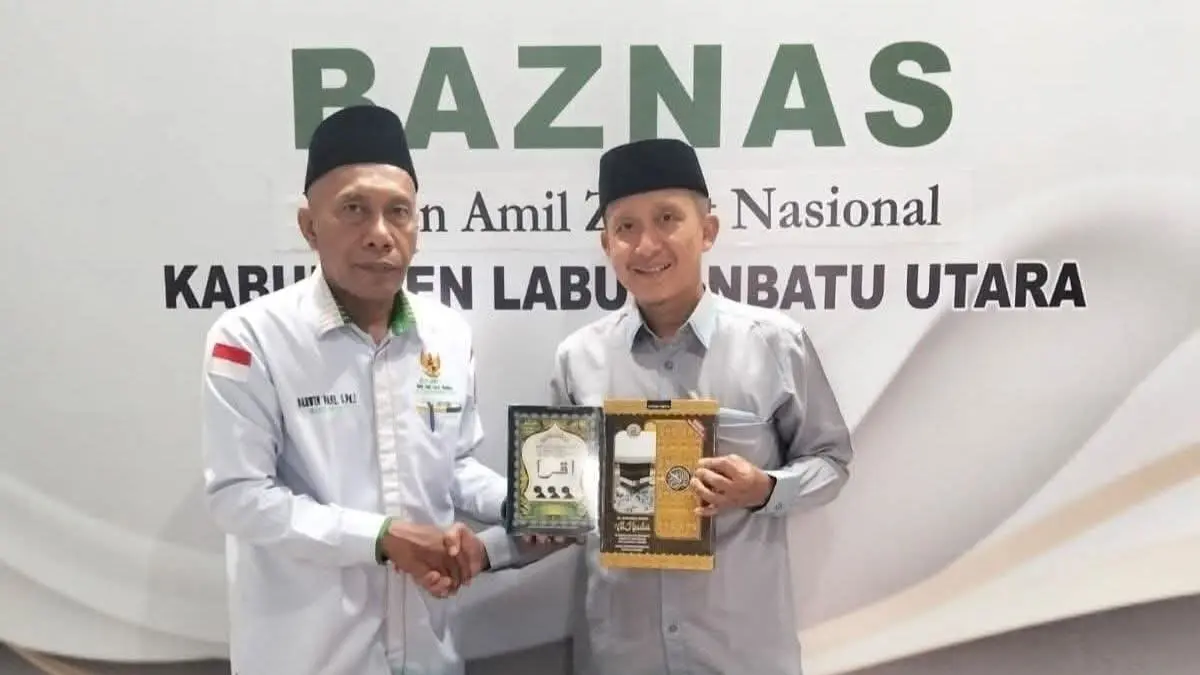 Baznas Labura Salurkan 40 Al-Qur