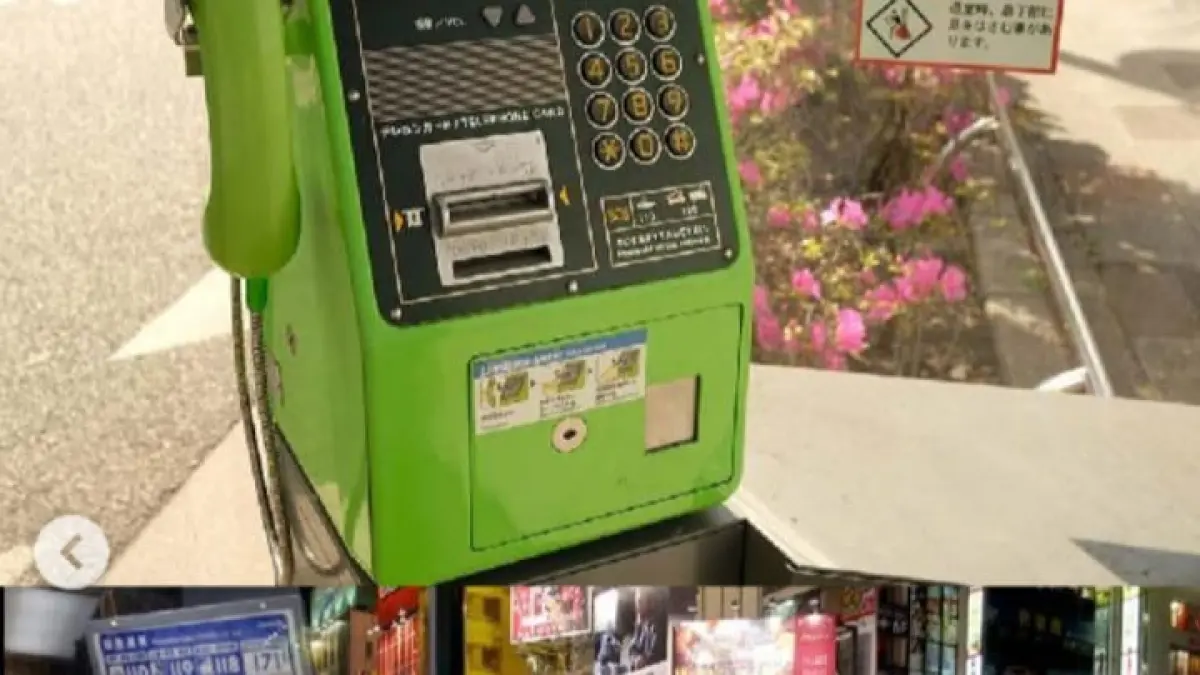 Pemerintah Jepang melalui regulasi layanan telekomunikasi menyediakan puluhan ribu telepon umum di berbagai ruang publik.(Instagram @pandemictalks)