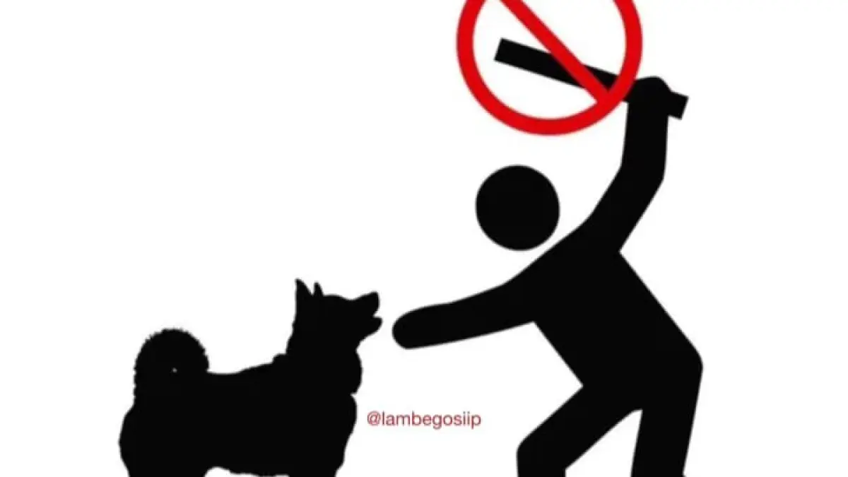 Ilustrasi . Adanya hubungan antara tindakan menyiksa hewan dengan perilaku kekerasan ekstrem pada sebagian pelaku kejahatan di masa dewasa. (Instagram @lambegosiip)