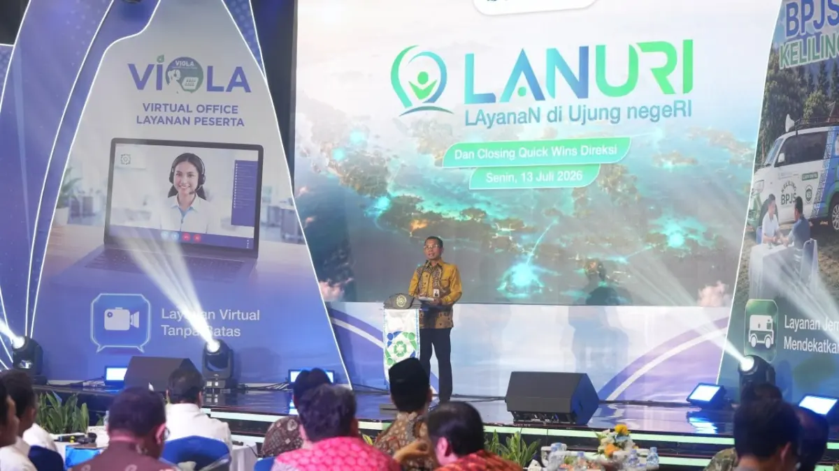 LAUNCHING: Acara Launching LANURI dan Closing Quick Wins 100 Hari Kerja Direksi, Senin (13/7/2026). (Dok: BPJS Kesehatan)
