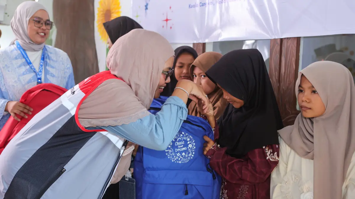 
RESMI: Perwakilan Manajemen PHE NSO mengikuti peresmian Rumah Edukasi Anak Tangguh dan Peluncuran Program Membangun Ketangguhan Anak Dalam Menghadapi Becana di Desa Kuala Cangkoi, Kecamatan Lapang, Kabupaten Aceh Utara. (Dok: PHR Zona 1)

