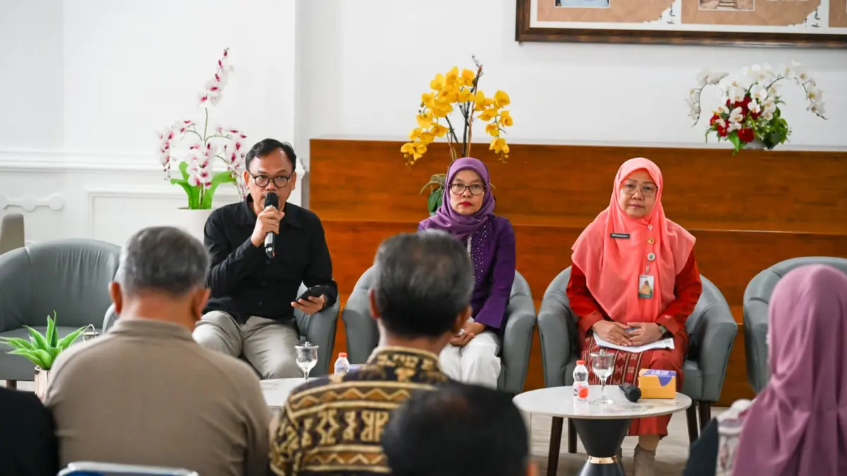 UPTD: Temu Pers bersama UPTD Khusus Rumah Sakit Jiwa Prof.Dr. Muhammad Ildrem Pemerintah Provinsi Sumatera Utara (Sumut), di Lobby Dekranasda Lantai 1 Kantor Gubernur Sumut Jalan Diponengoro Nomor 30 Medan, Kamis (16/7/2026). (Dok: Dinas Komunikasi dan Informatika Prov.Sumut)