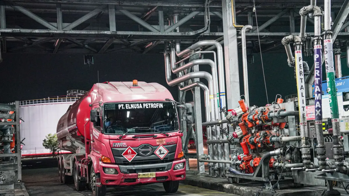 Penyaluran distribusi BBM oleh Pertamina Sumbagut.