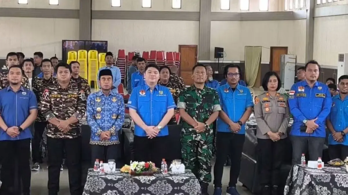  Wabup Samsul Tanjung buka Musda V KNPI Labura, tekankan lahirnya kepemimpinan visioner.  ( Asri Tarigan/Sumut Pos )