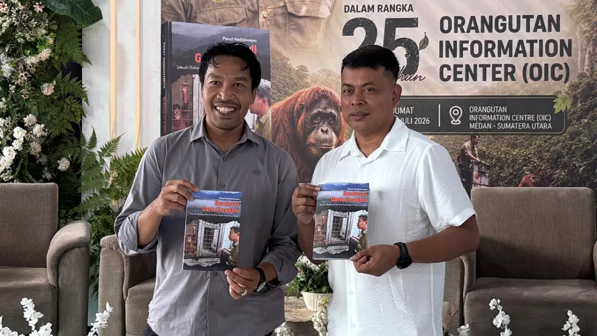 Panut Hadisiswoyo Rilis Buku Otobiografi, Tegaskan Komitmen Kawal Benteng Hijau Sumatra.