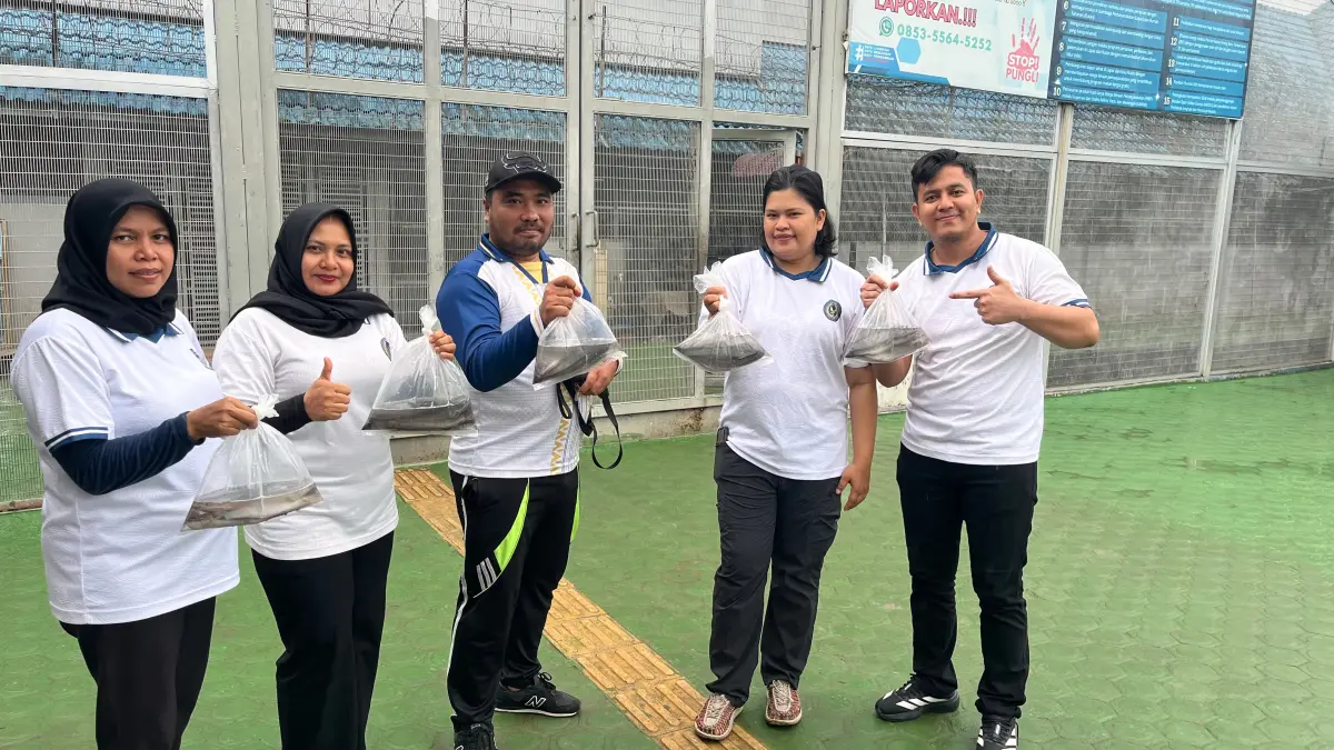 
Budidaya ikan lele dari Lapas Binjai sebagai wujud nyata dukung ketahanan pangan nasional. (Humas Lapas Binjai/Sumut Pos)