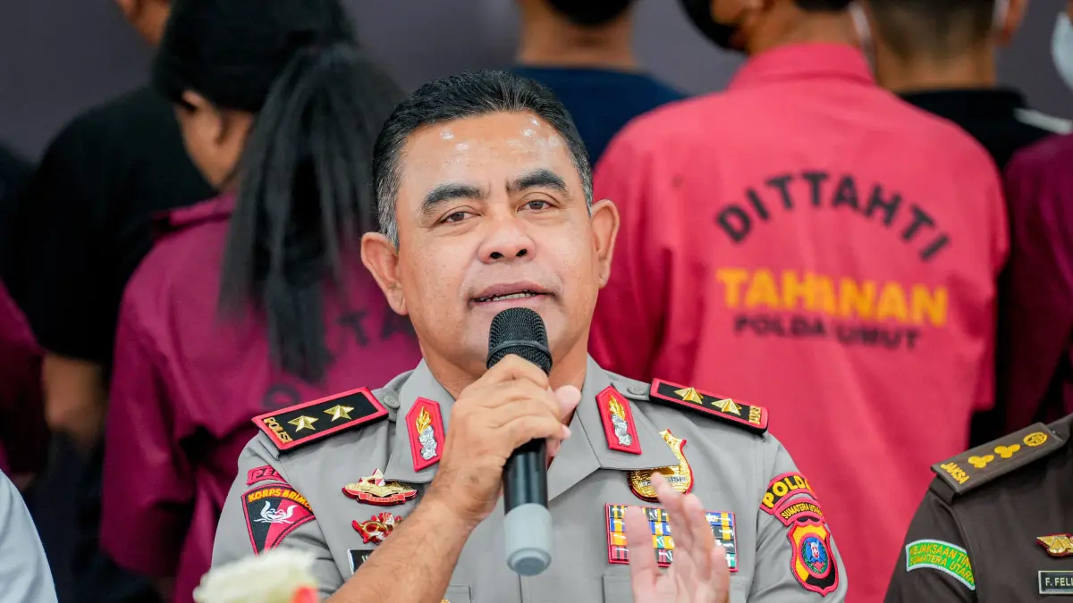 Kapolda Sumut, Irjen Pol Whisnu Hermawan Februanto. (Dok: Polda Sumut)
