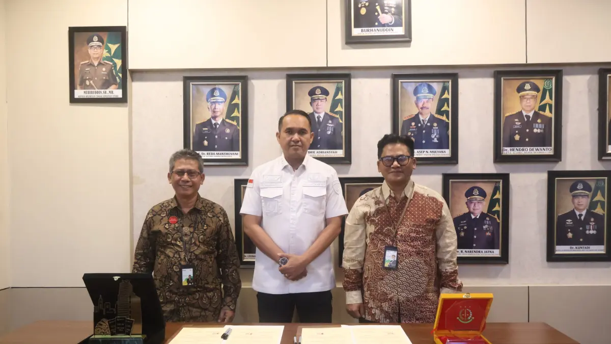 KESEPAKATAN: Managemen PT Pegadaian saat jalin kesepakatan dengan Kejaksaan Negeri Medan, Kamis (16/7/2026). (Dok: Pegadaian)
