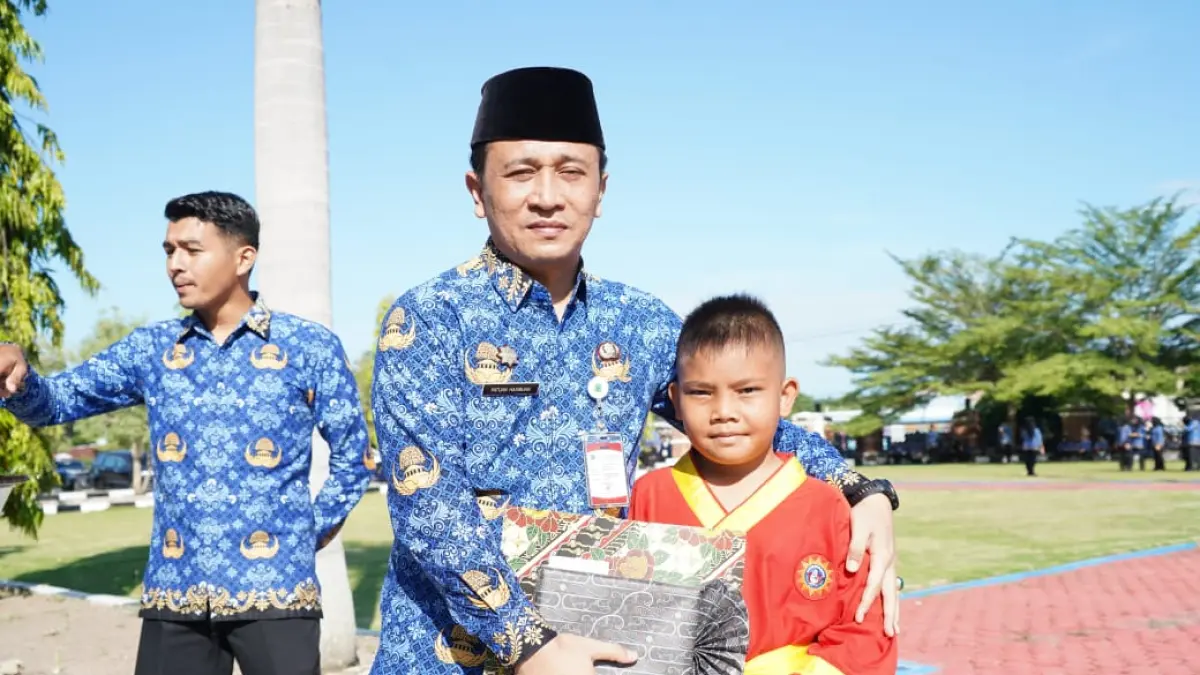 Pemkab Padang Lawas Utara komitmen wujudkan Generasi Emas lewat Peringatan Hari Anak Nasional ke 42, Kamis 23 Juli 2026. (Mitra Harahap/Sumut Pos)