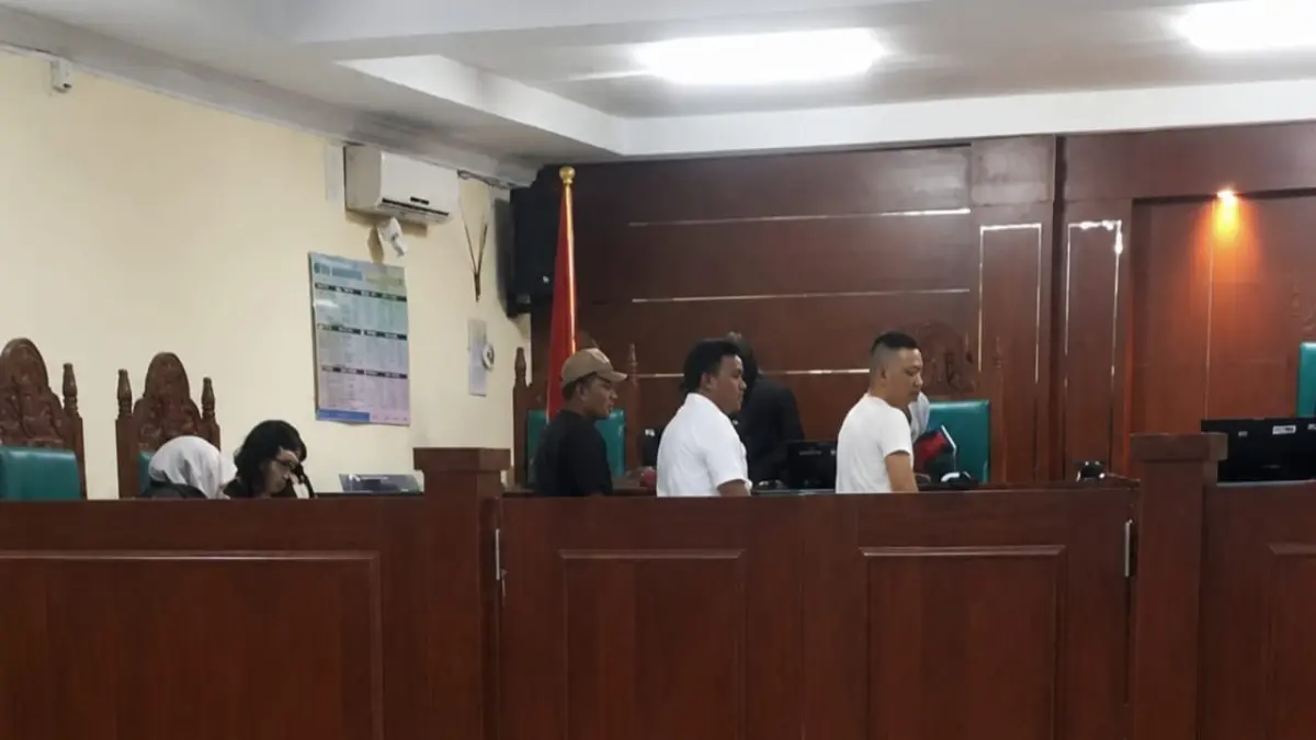 Suasana persidangan perkara dugaan tindak pidana narkotika dengan terdakwa Rustam dan Rafika kembali bergulir di Pengadilan Negeri Lubuk Pakam. (Istimewa/Sumut Pos)