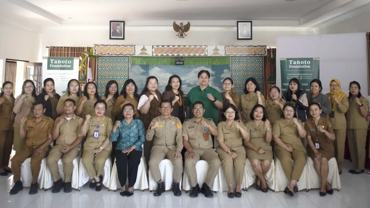 Tanoto Foundation mendorong penguatan kapasitas pemangku kepentingan melalui Workshop Advokasi Kebijakan Pengasuhan dan Stimulasi Anak Usia Dini . ( Foto : Tanoto Foundation)