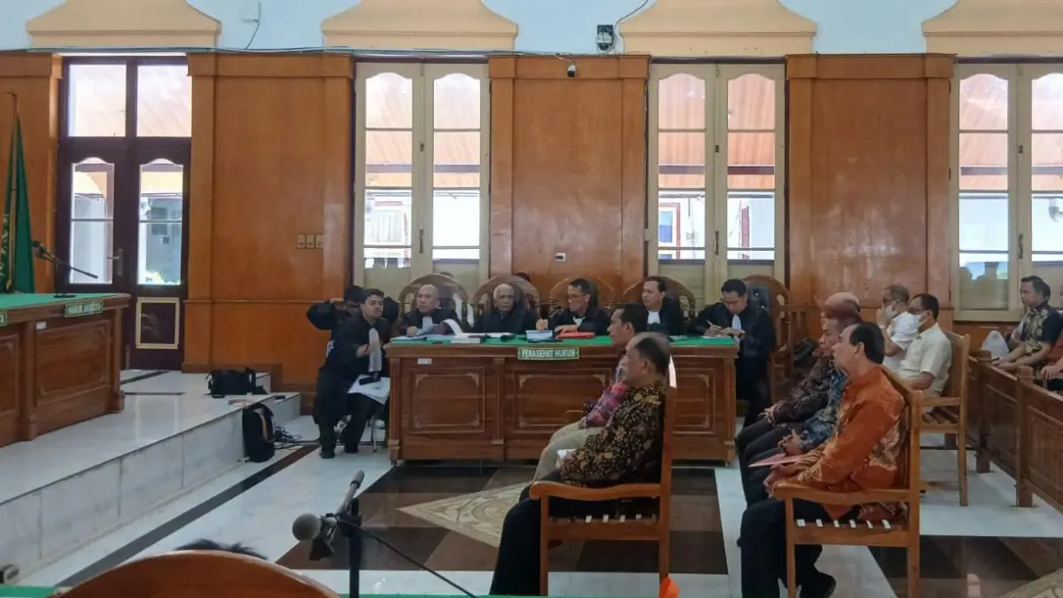 AHLI: Saksi ahli dihadirkan memberikan keterangan dalam sidang dugaan korupsi PT Inalum di Pengadilan Tipikor Medan, Jumat (24/7/2026). (Dok: Gusman/Sumut Pos)

