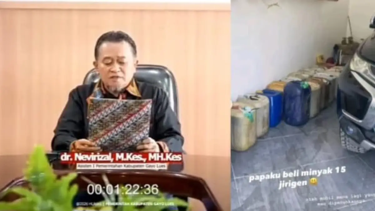 Pejabat di Gayo Lues mundur gara-gara konten flexing sang putri yang viral di media sosial. (Instagram @lambegosiip)