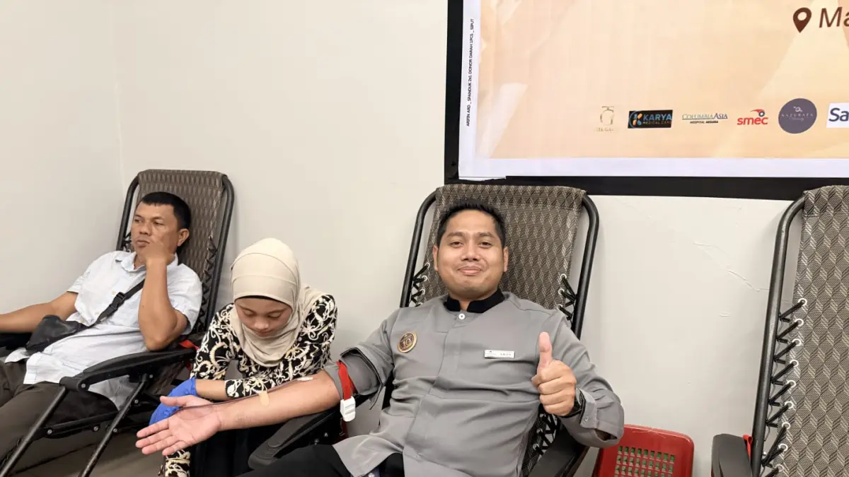 Dalam rangka merayakan HUT ke-10, Hotel GranDhika Setiabudi Medan menghadirkan  beragam layanan kesehatan gratis kepada masyarakat dengan mengusung  semangat "X-traordinary Journey of GranDhika". (Dok Hotel Grandhika Setiabudi Medan)