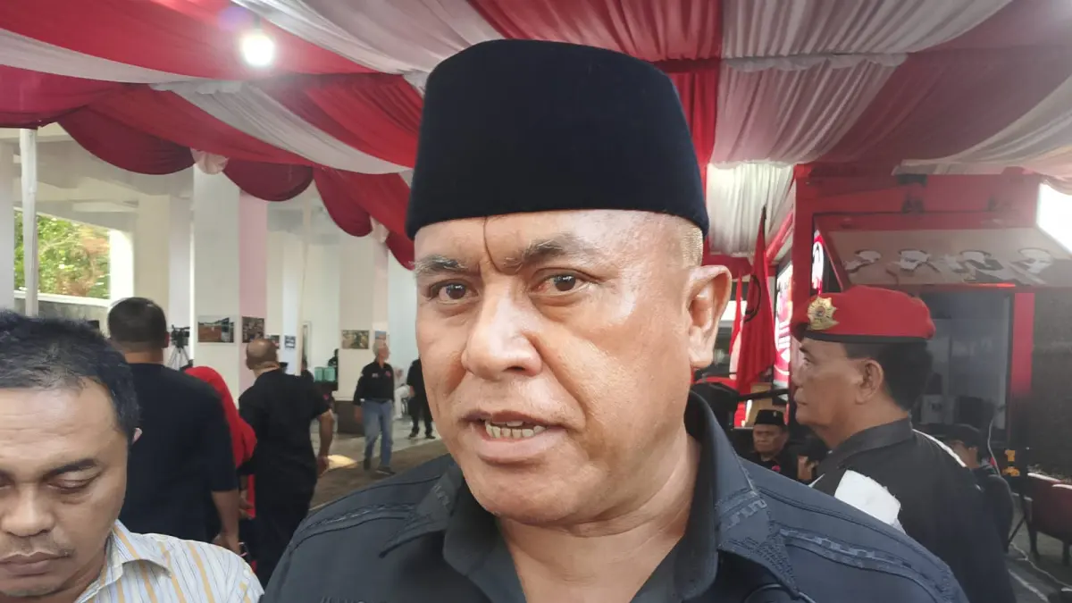  Ketua Fraksi PDIP DPRD Sumut, Mangapul Purba.(Dok : Ihsan Syahreza)