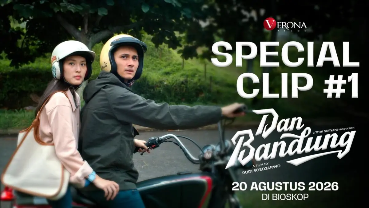 Special Clip "Dan Bandung" Dirilis, Romansa Samo dan Elma Kian Menghangat Jelang Tayang 20 Agustus.