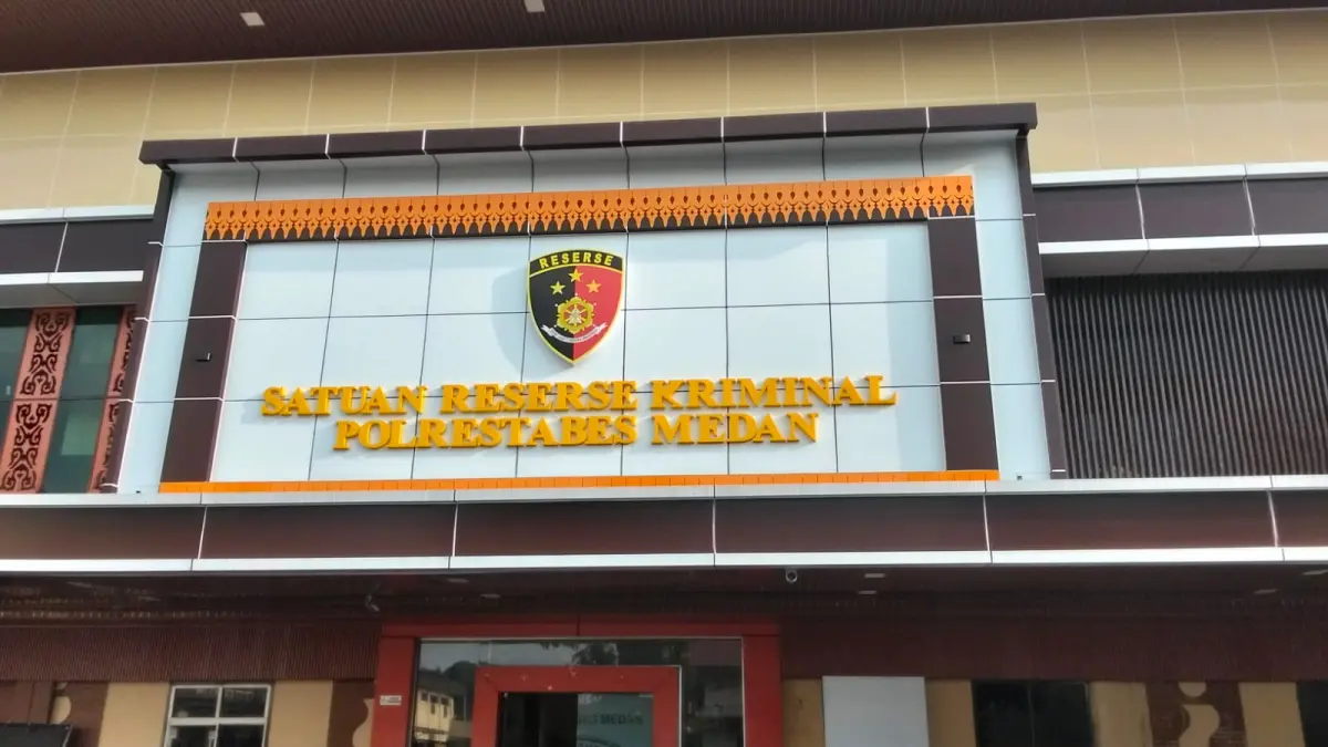 Gedung Satreskrim Polrestabes Medan. (ist)
