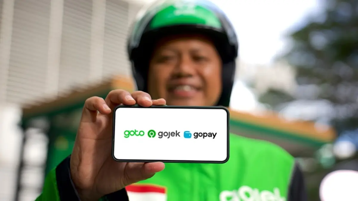 Perusahaan teknologi induk Gojek dan GoPay yaitu PT GoTo Gojek Tokopedia Tbk (GOTO) berhasil membukukan kinerja positif di kuartal II-2026. (Foto : Gojek)