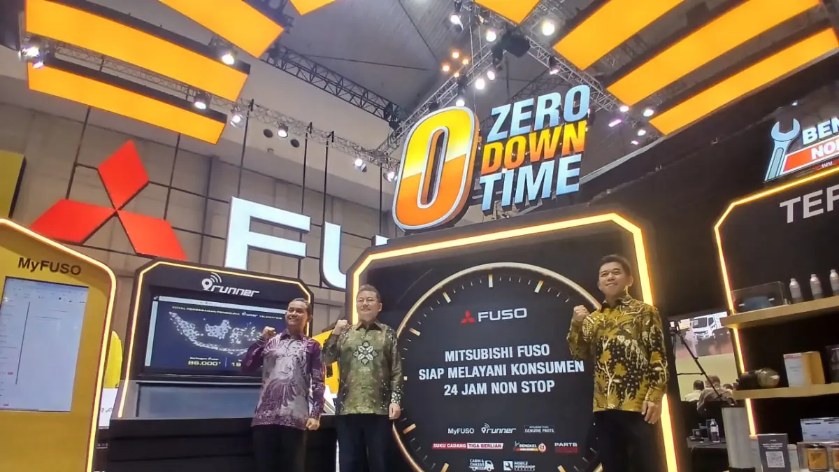 Pembukaan booth PT Krama Yudha Tiga Berlian Motors (KTB) pada GAIKINDO Indonesia International Auto Show (GIIAS) 2026, yang berlokasi di Hall 1 Booth 1A, ICE BSD pada (29/7/2026). (Ari iswandi/Sumut Pos)