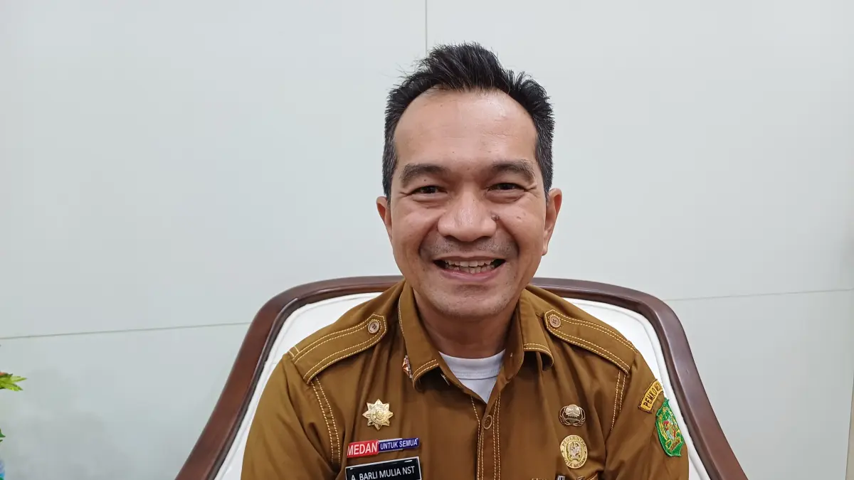 Kadisdikbud Kota Medan, Ahmad Barli Mulia Nasution. (Dok: Markus Pasaribu/Sumut Pos) 
