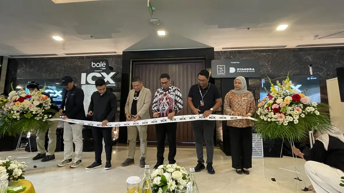 Pembukaan Indonesia Coffee Expo (ICX) 2026 di Tiara Convention Center, Jalan Imam Bonjol, Medan, Jumat (31/7/2026).