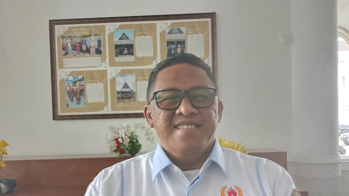 Wakil Ketua Umum Bidang Anggaran KONI Sumatera Utara, Bambang K. Wahono. (Dok: Ihsan Syahreza/ Sumut Pos)
