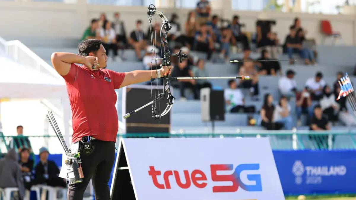 TAMPIL: Sostar Andaru Rinaldi ketika tampil pada SEA Games 2025. (Dok Pribadi)