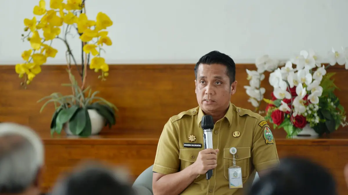 Kepala Dinas Bina Marga, Bina Konstruksi dam Cipta Karya (BMBKCK) Sumut, Chandra Dalimunthe. (Dok : Dinas BMBKCK Sumut)

