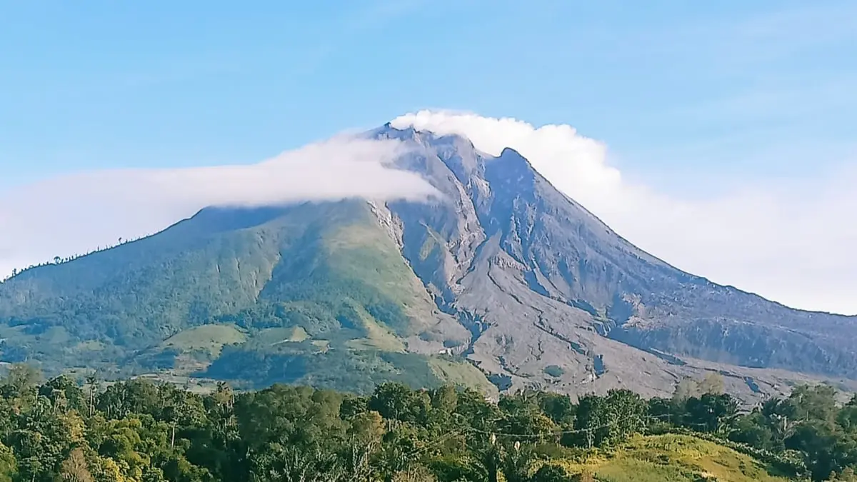 Gunung Sinabung. (Dok: Warga Sarianto Sembiring)