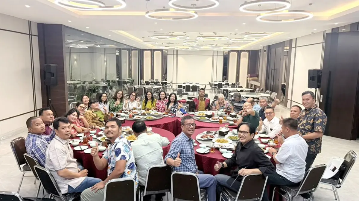 RAPAT: Suasana penuh kekeluargaan saat Rapat Finalisasi persiapan Rakernas II Patambor Indonesia. (Dok. Patambor)