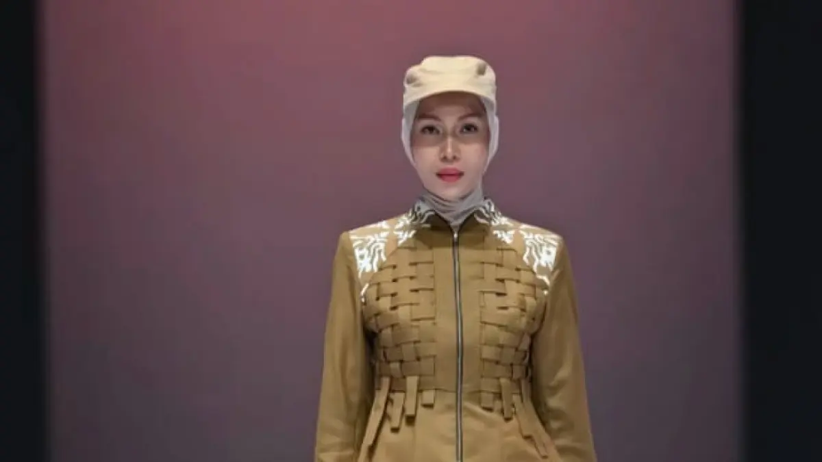 Siswa SMK NU Banat Kudus tampil di IFW 2026. ( Instagram @cretivox)