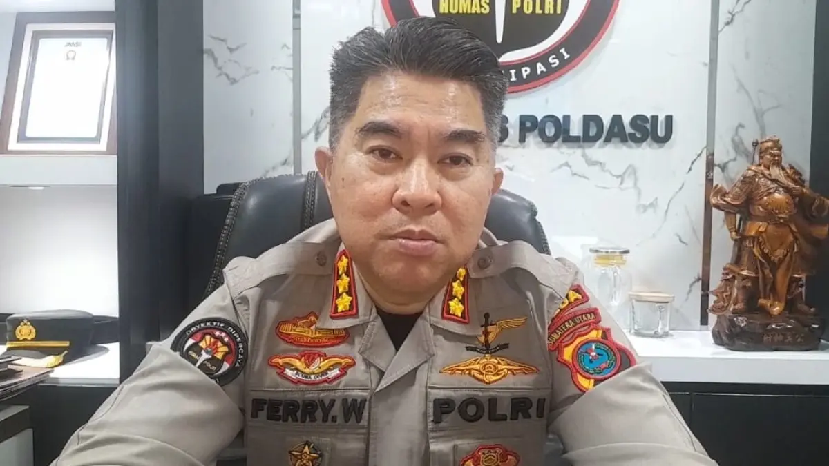 Kabid Humas Polda Sumut, Kombes Pol Ferry Walintukan. 
