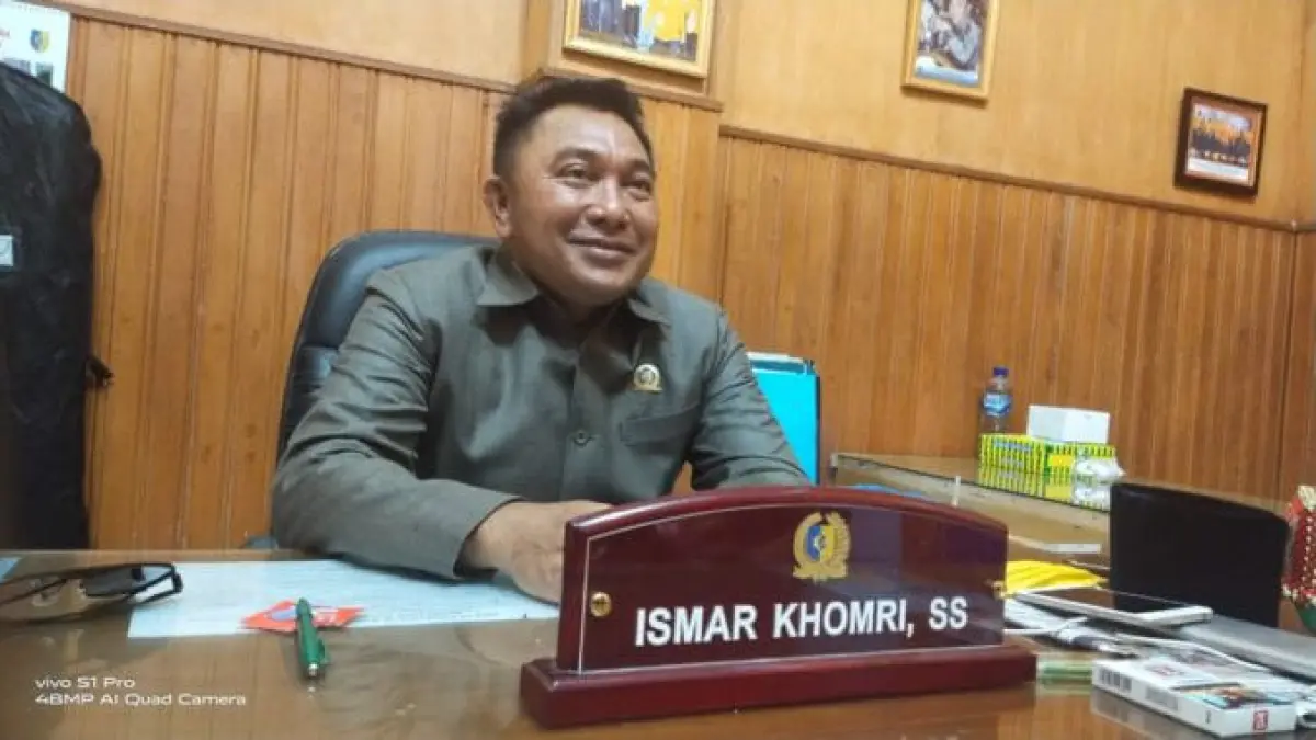 Ketua DPD Partai Golkar Batu Bara yang juga Ketua Fraksi KPN DPRD Batu Bara, Ismar Komri, S.S. (Dok. Liberti H. Haloho)