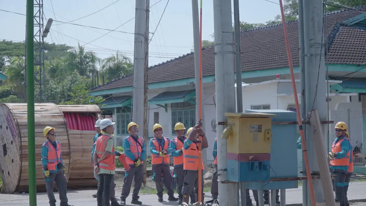 Peserta Yantek langsung melaksanakan praktek di lapangan untuk mengikuti arahan dari pemateri. (Pra Evasi/Sumut Pos)