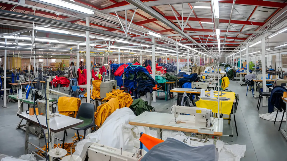 Salah satu industril tekstil di Pulau Jawa. (sip-exim)