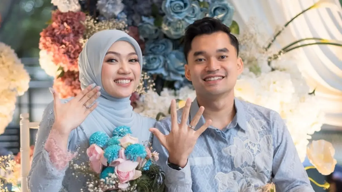 Leo Rolly Carnando dan Indah Cahya Sari Jamil. (foto okezone)