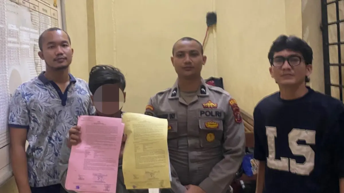Modus Pinjam Motor Beli Rokok, Pemuda asal Tapsel berakhir di sel Polres Padang Lawas. (Mitra Harahap/Sumut Pos)